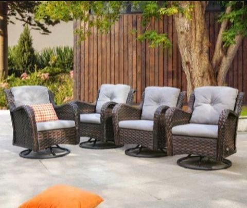Outdoor Swivel Chair